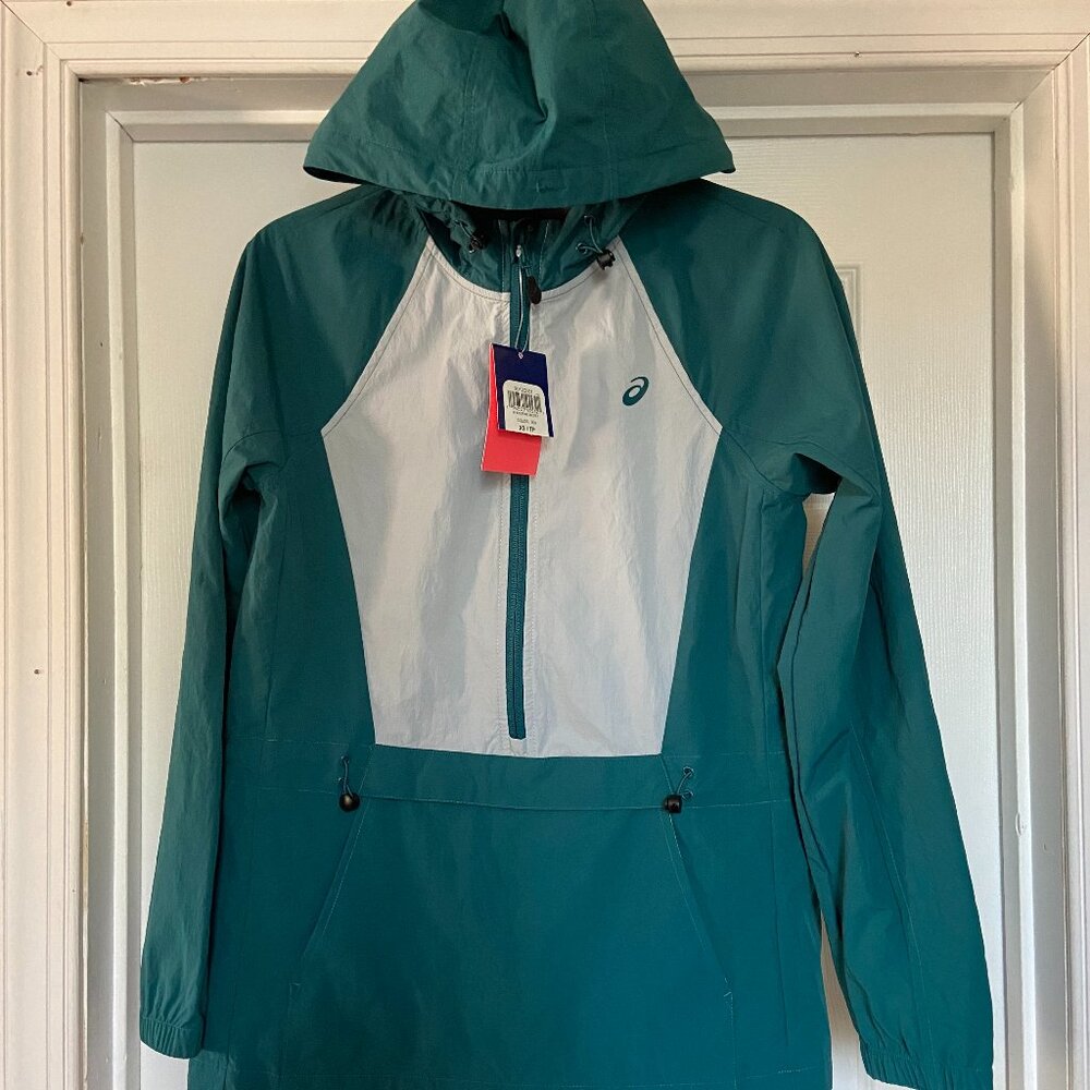 Asics Womens Anorak Windbreaker Jacket Xsmall